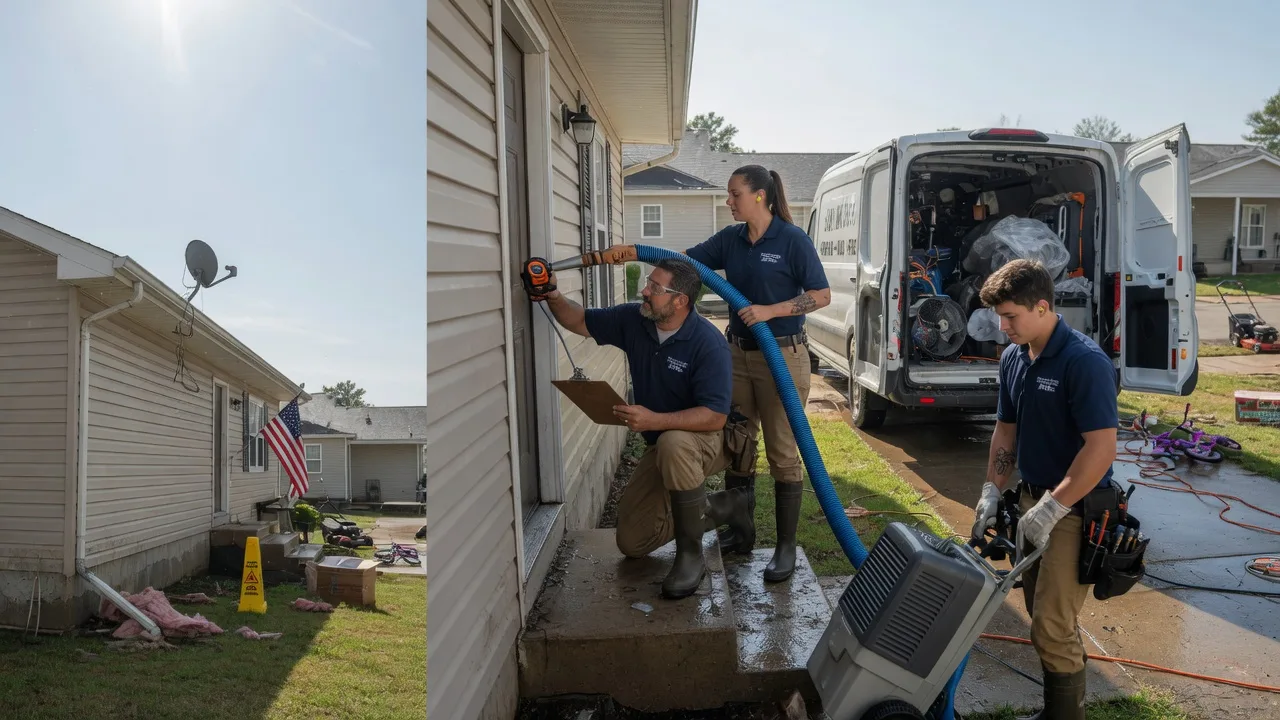 Ceiling Water Damage Restoration in Williamsburg, IN near me