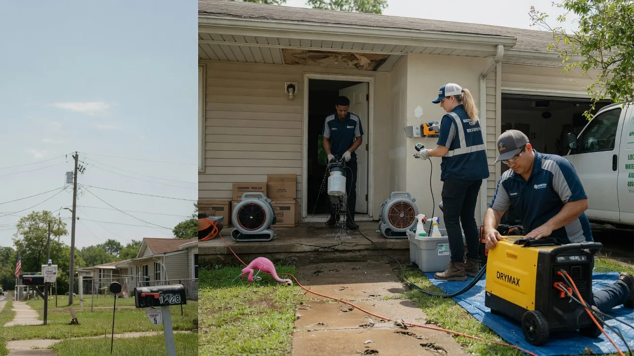 Storm Damage Water Removal in Williamsburg, IN near me